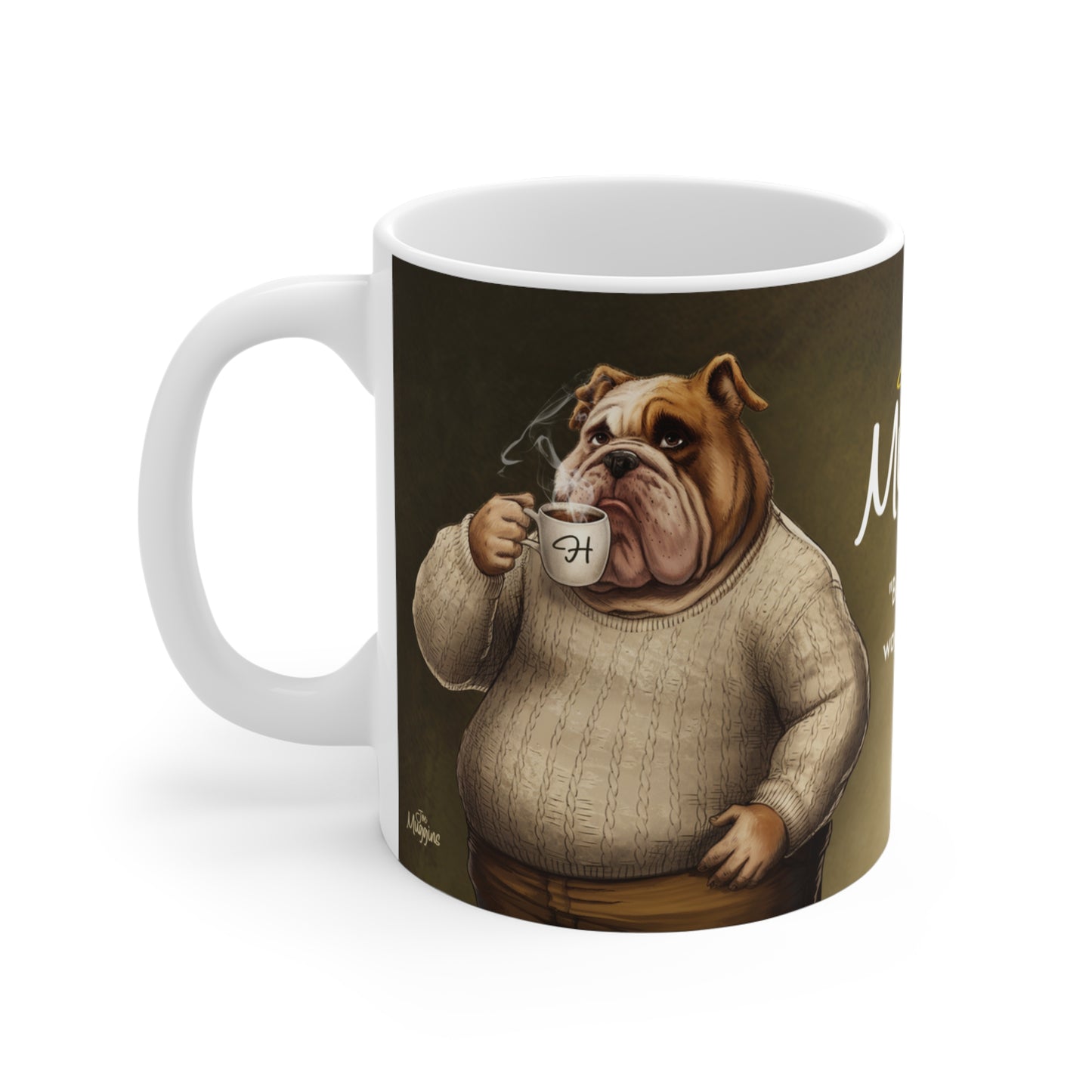 Harry Muggins Mug - "Bean There, Wagged That!" - Mug 11oz