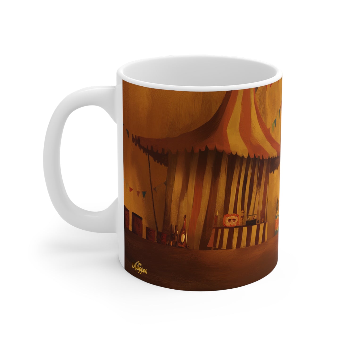 Fire Eater, Rottweiler - Ceramic Mug