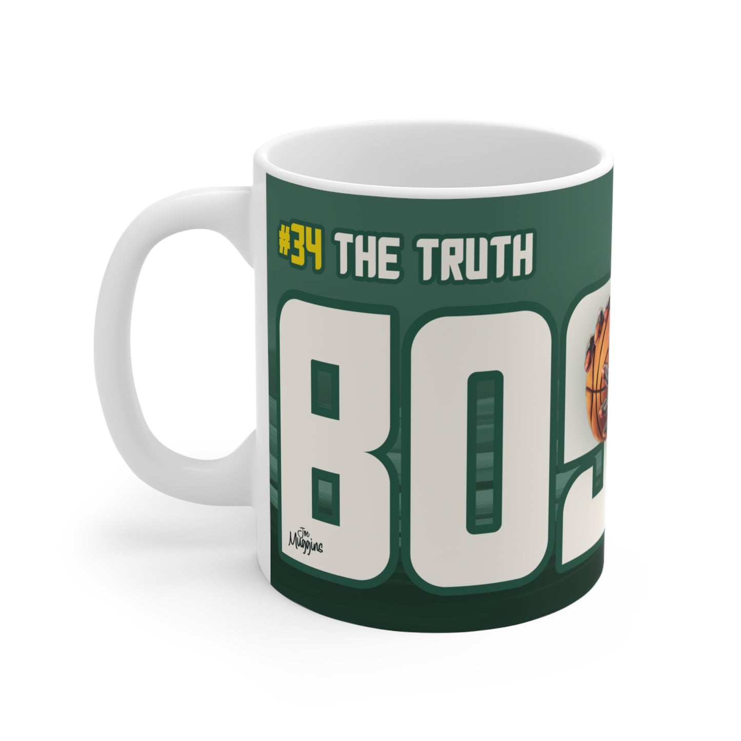 Boston Basketball 2 (#34 The Truth) - Mug 11oz