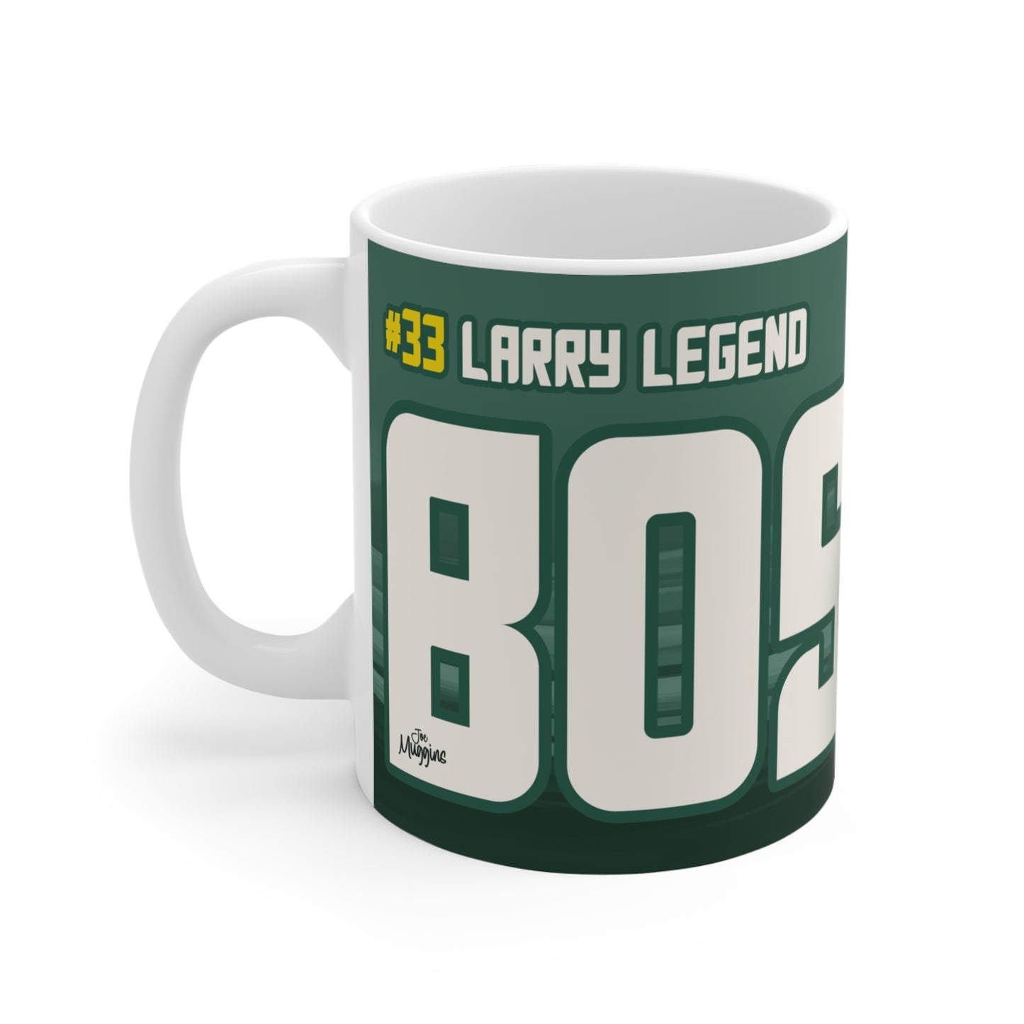 Boston Basketball 2 (#33 Larry Legend) - Mug 11oz