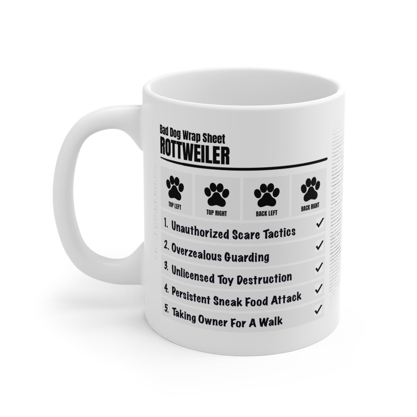 Rottweiler - Ceramic Mug