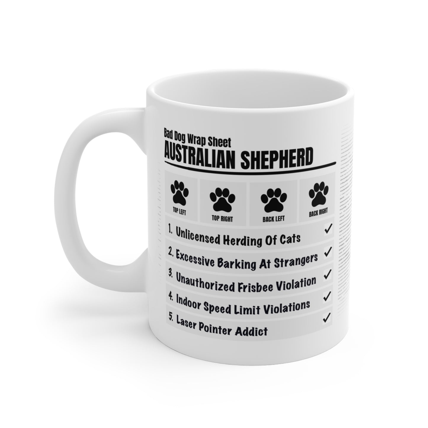 Australian Shepherd - Ceramic Mug
