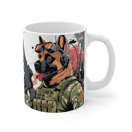 German Shepherd - No Mutt Left Behind - Ceramic Mug