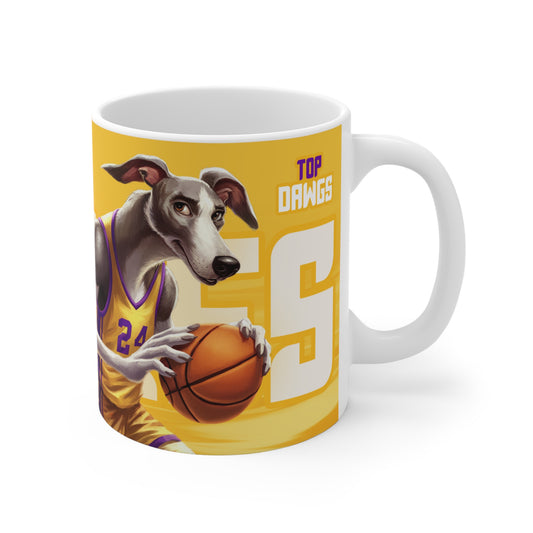LA Basketball 2 (#24 The Black Mamba) - Mug 11oz