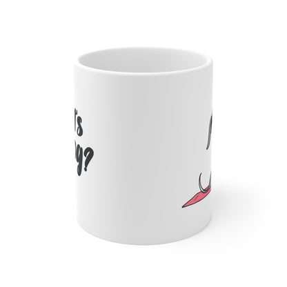 What's Up Dog? - Funny Yoga Dog Mug
