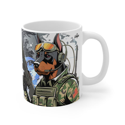 Doberman - This Is My Coffee! - Ceramic Mug