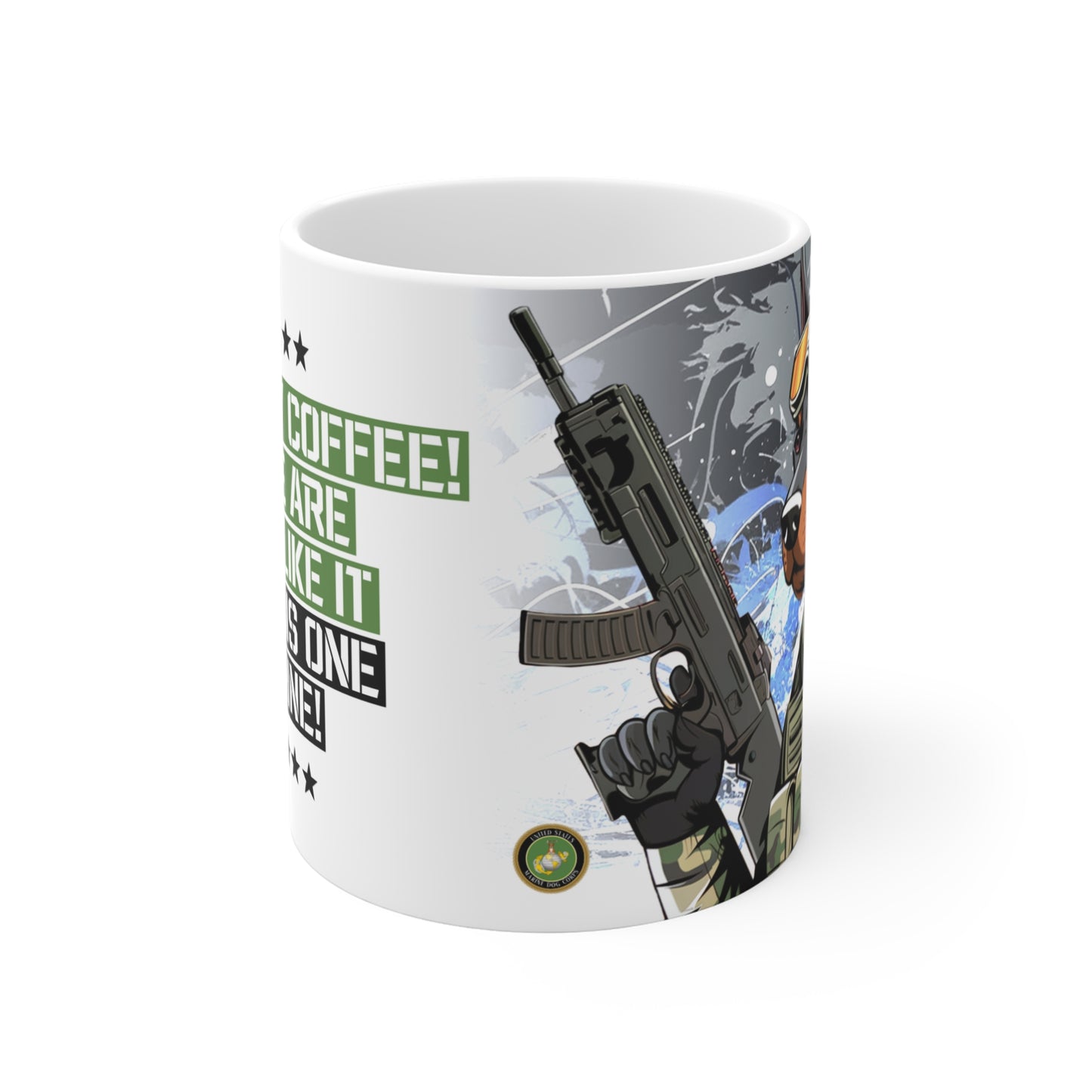 Doberman - This Is My Coffee! - Ceramic Mug