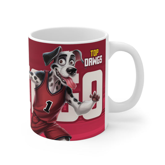 Chicago Basketball (#1 D-Rose - Style 2) - Mug 11oz