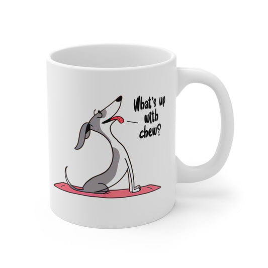 What's Up Dog? - Funny Yoga Dog Mug