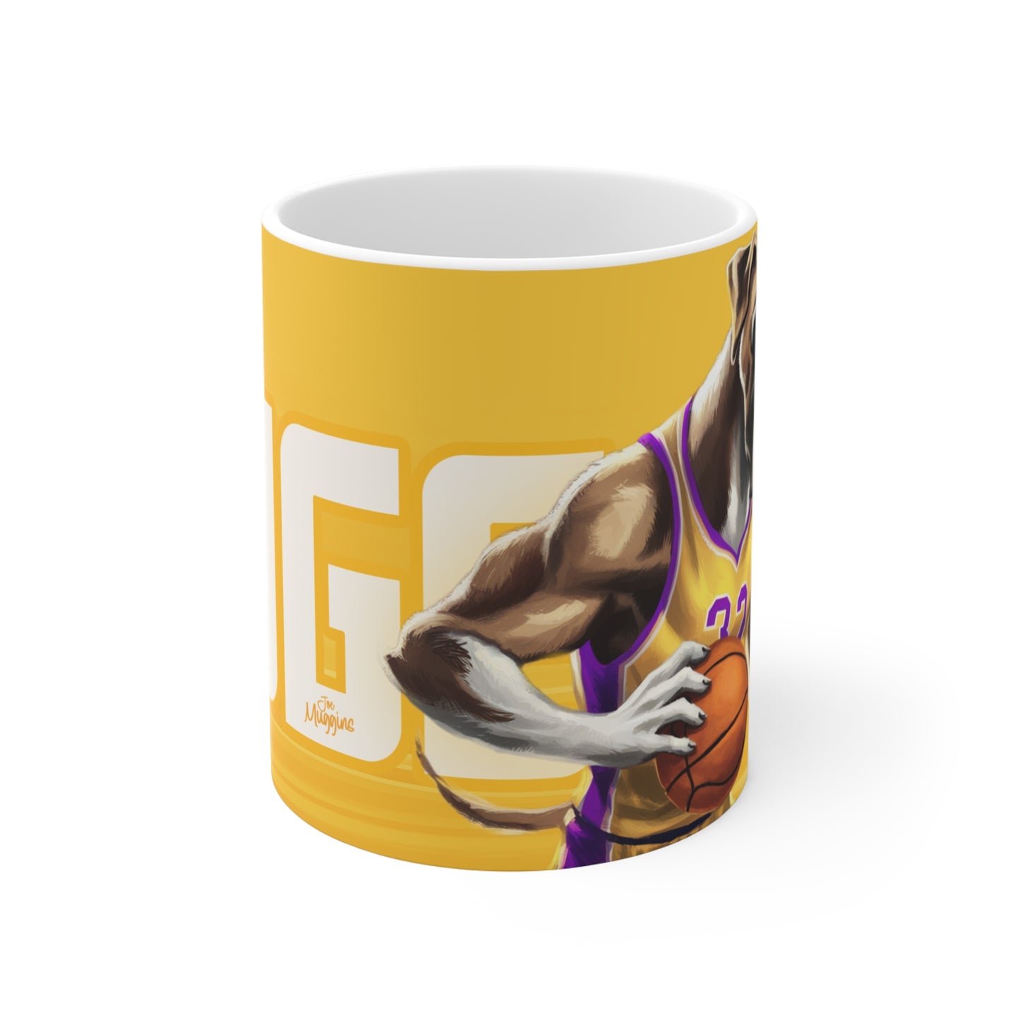 LA Basketball 2 (#32 Magic) - Mug 11oz
