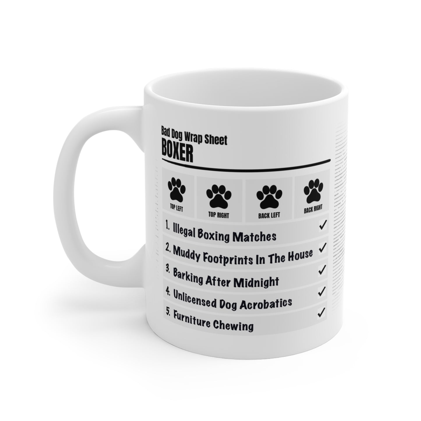 Boxer - Ceramic Mug