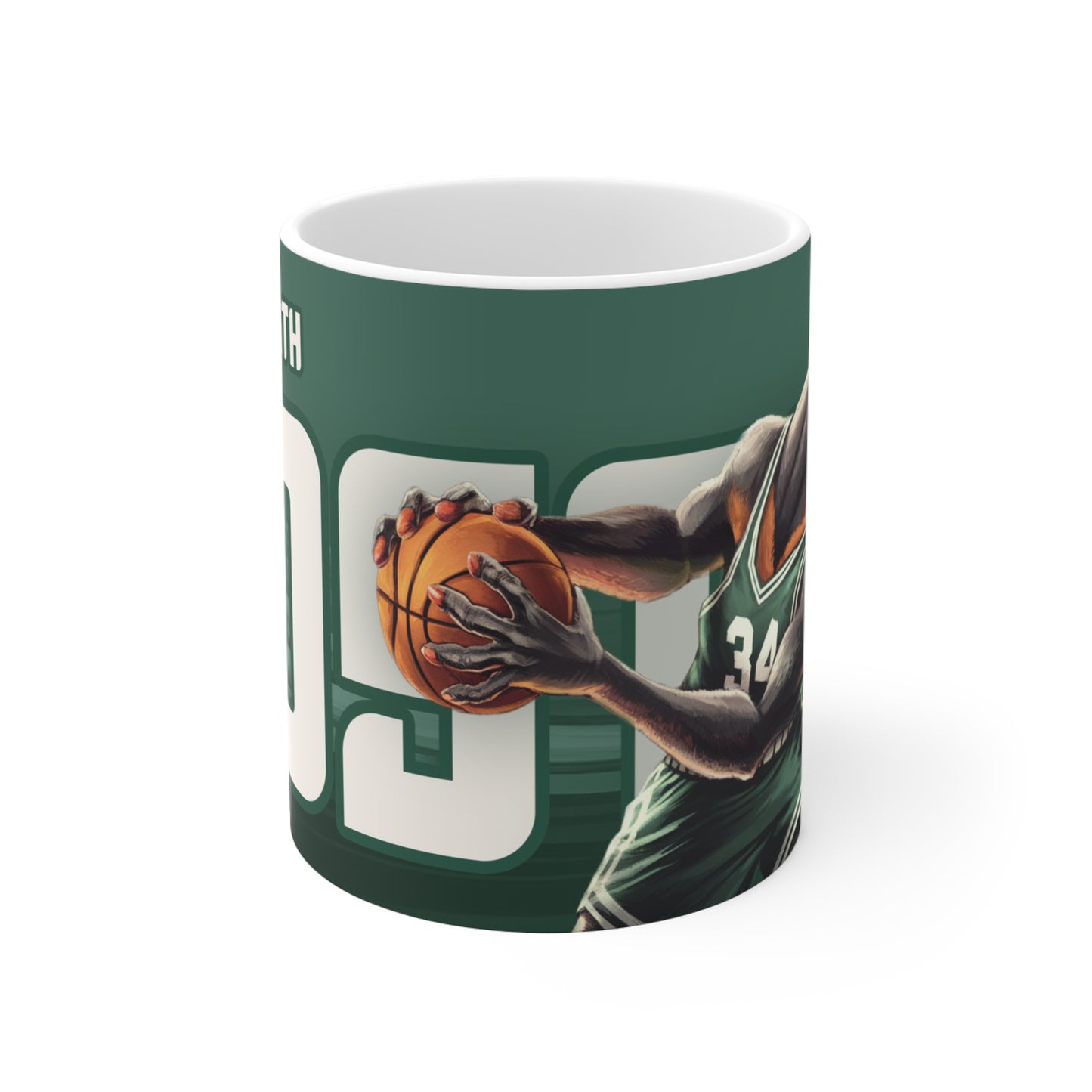 Boston Basketball 2 (#34 The Truth) - Mug 11oz
