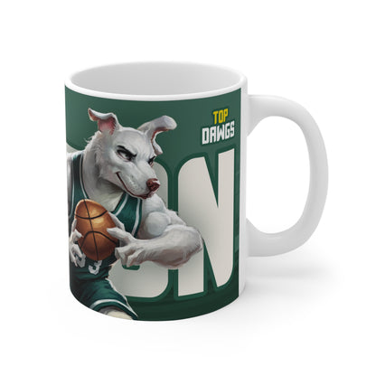 Boston Basketball 2 (#33 Larry Legend) - Mug 11oz