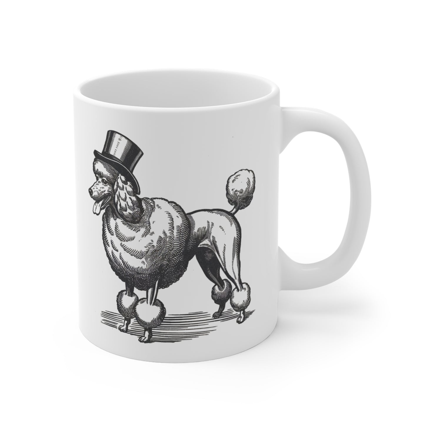 Top Hat & Tails - Dorothy - Poodle - Mug 11oz