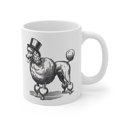 Top Hat & Tails - Dorothy - Poodle - Mug 11oz