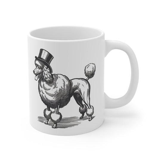 Top Hat & Tails - Dorothy - Poodle - Mug 11oz