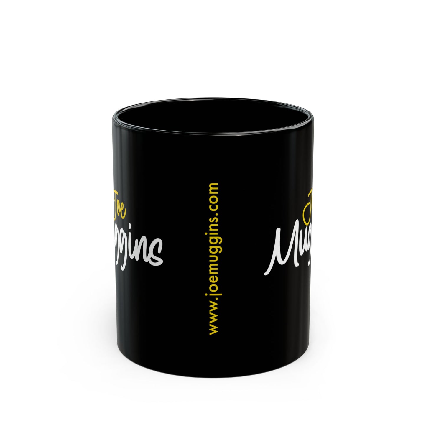 Joe Muggins Signature Black Coffee Mug - 11oz
