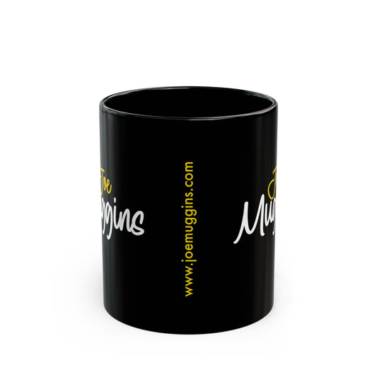 Joe Muggins Signature Black Coffee Mug - 11oz