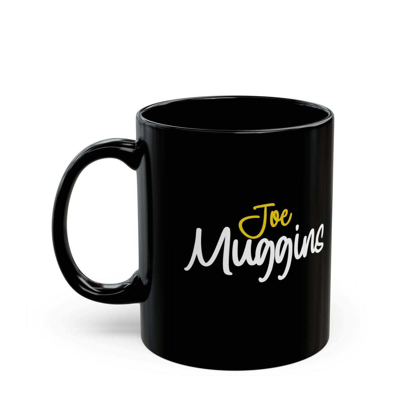 Joe Muggins Signature Black Coffee Mug - 11oz