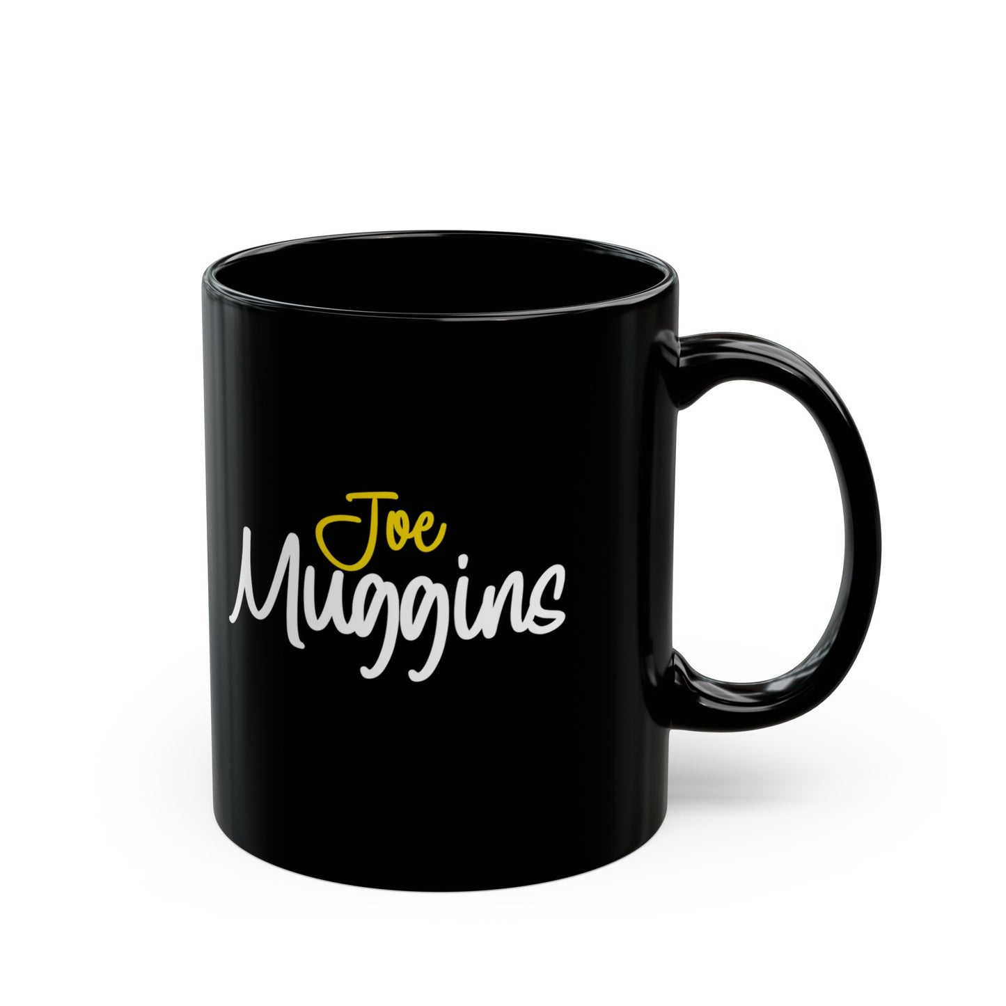 Joe Muggins Signature Black Coffee Mug - 11oz
