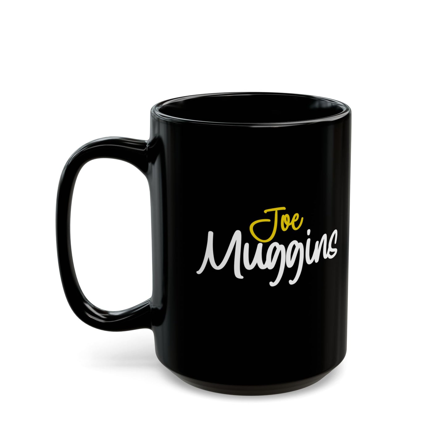 Joe Muggins Signature Black Coffee Mug - 11oz
