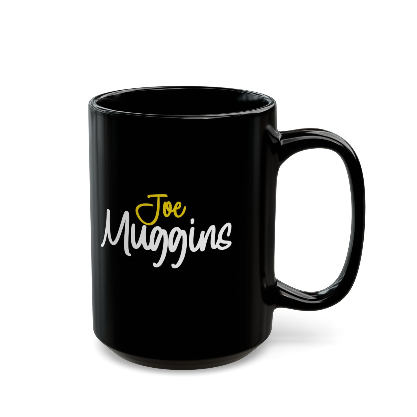 Joe Muggins Signature Black Coffee Mug - 11oz