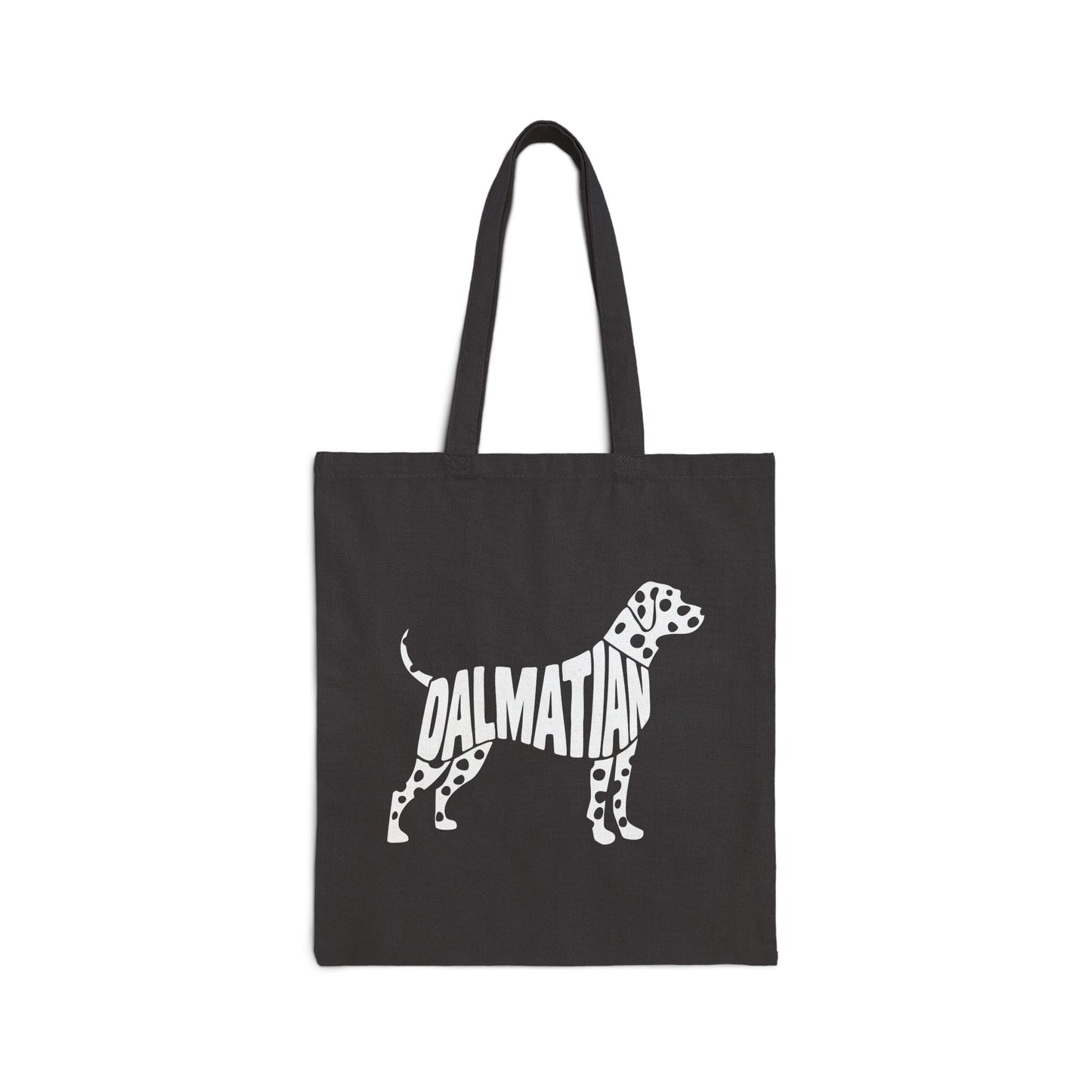 Joe Muggins - Dalmatian - Cotton Canvas Tote Bag